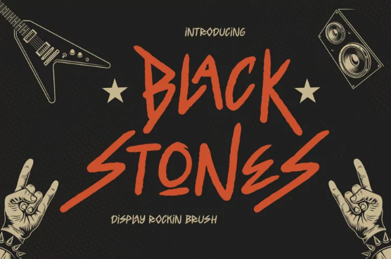 Fontbundles Black Stones Font 2022 слив курса