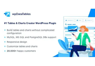 CodeСanyon wpDataTables v3.1.1 - таблицы, диаграммы для WordPress слив