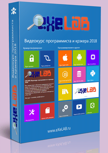 Видеокурс программиста и крэкера от ExeLab. Апрель 2018 слив курса