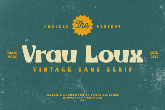 Creativefabrica Vrau Loux Font 2021 слив курса