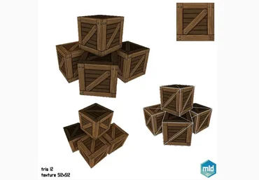 3docean Low Poly Box слив