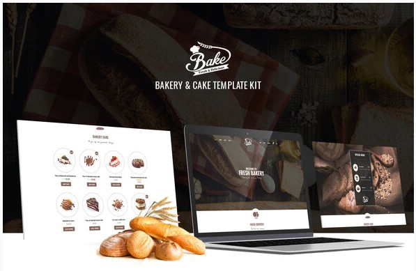 Themeforest Bake - Bakery & Cake Elementor Template Kit слив курса