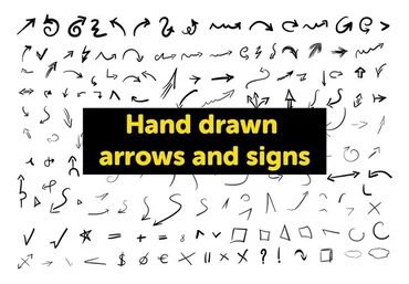 Bundlestorm Hand drawn arrows and signs слив