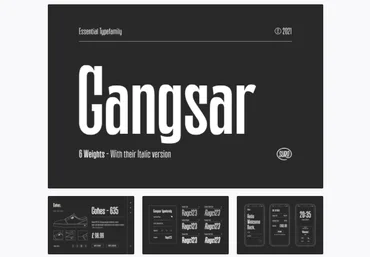 Elements.Envato Gangsar Font 2021 слив