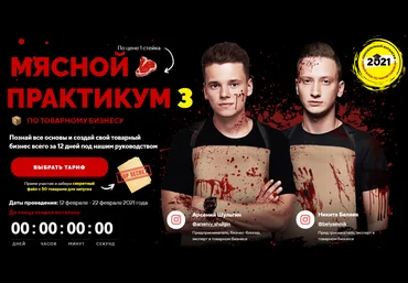 Арсений Шульгин, Никита Беляев Мясной практикум по товарному бизнесу 2 поток 2020 слив