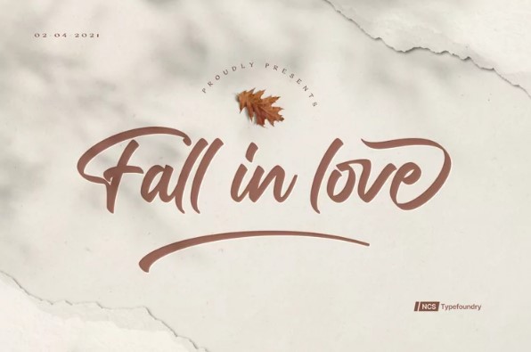 Fontbundles Fall in love Font слив курса