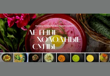 М. Золина, М. Лысогорская и др. Кулинарная школа SensЕat Летние холодные супы 2024 слив