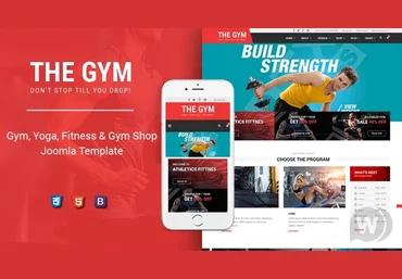Smartaddons Sj TheGym v1.0.0 - шаблон для спортивного зала Joomla слив