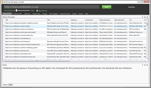 Wildshark SEO Spider Tool: инструмент для аудита сайтов слив курса