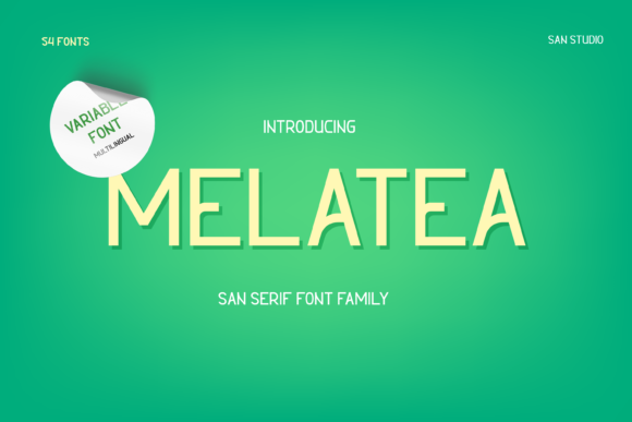 Creativefabrica Melatea Font 2021 слив курса
