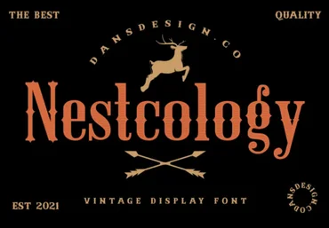 Fontbundles Nestcology Font 2021 скачать слив