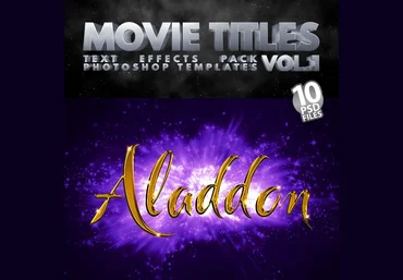 Behance Movie Titles - VOl.1 | Text-Effects | Template-Pack 2021 слив