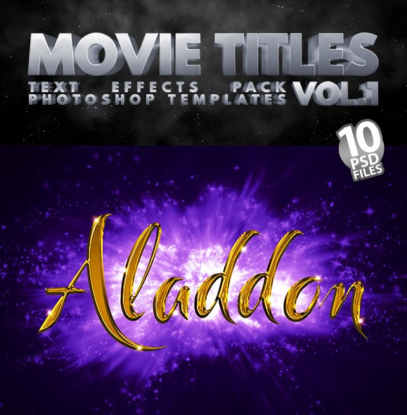 Behance Movie Titles - VOl.1 | Text-Effects | Template-Pack 2021 слив курса