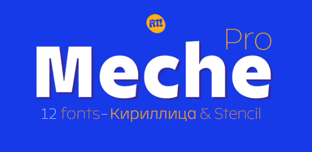 Myfonts Meche Font 2022 слив курса