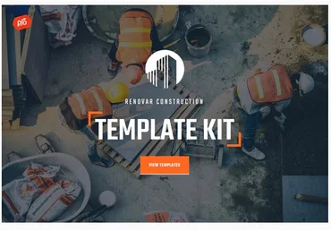 Themeforest Renovar - Construction Template Kit слив