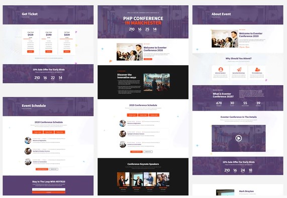 Themeforest Eventer - Meetup & Conference Elementor Template Kit слив курса