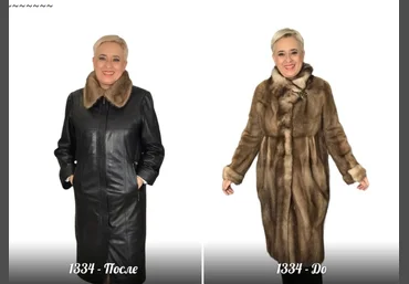 Ирина Берзина Шитье Парка из кожи и меха. Перешив из кожаного и мехового изделий 2023 слив
