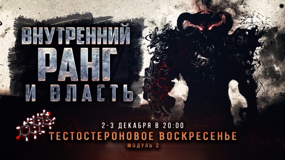 Михаил Рысак Тестостероновое воскресенье, Модуль 2 слив курса