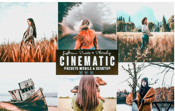 Elements.Envato Cinematic Photoshop Action & Lightrom Presets 2021 слив курса