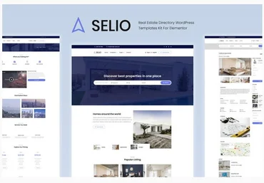 Themeforest Selio - Real Estate Directory Template Kit слив