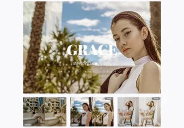 Elements.Envato Grace Lightroom Presets Dekstop and Mobile 2021 слив