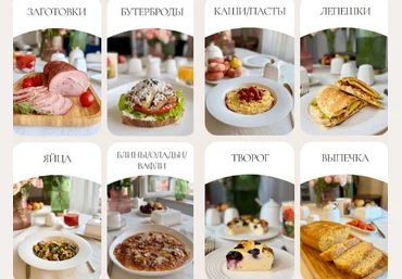 Анна Рей Сборник завтраков Вкусное утро 2025 слив