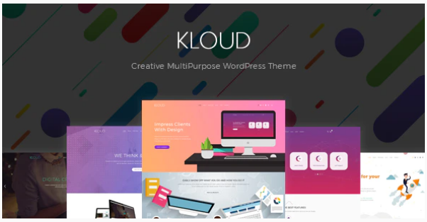 Themeforest Kloud - Creative Multipurpose WordPress Theme 2020 слив курса