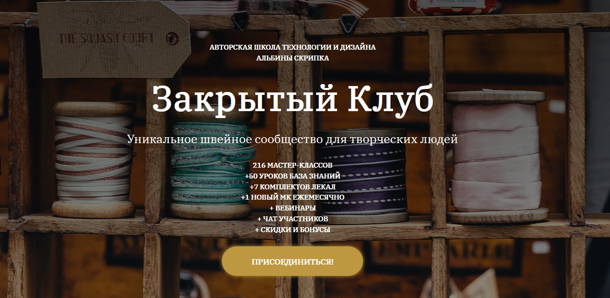 Альбина Скрипка Шитье Закрытый клуб - 9 2021 слив курса