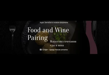 Кулинарная школа SensЕat Юлия Кретова — Food and Wine Pairing. Искусство сочетания еды и вина 2024 слив