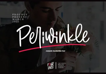 Creativefabrica Periwinkle Font слив