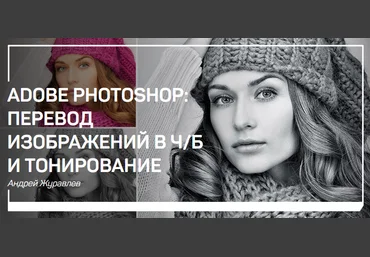 Журавлёв Adobe photoshop: перевод изображений в ч/б и тонирование 2018 слив