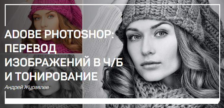 Журавлёв Adobe photoshop: перевод изображений в ч/б и тонирование 2018 слив курса