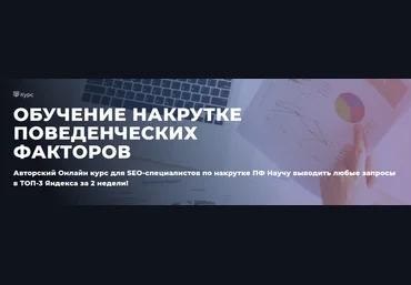 Дмитрий Ярошок Обучение накрутке поведенческих факторов 2023 слив