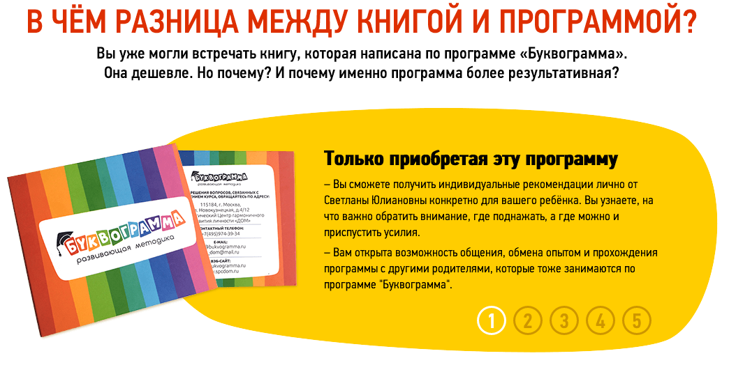 Развивающая методика «Буквограмма» слив курса