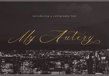 Creativefabrica My Autery Font 2021 слив