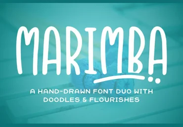 Fontbundles Marimba Font Duo 2022 слив