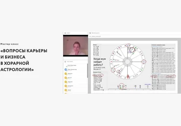 Юлия Береговая Мастер-класс Вопросы карьеры и бизнеса в хорарной астрологии 2023 слив