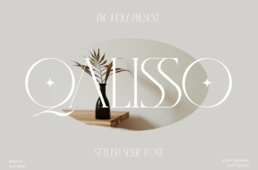 Creativefabrica Qalisso Font 2022 слив курса