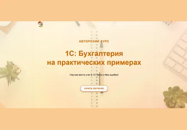 Ольга Шулова учетбеззабот.рф 1С: Бухгалтерия на практических примерах 2024 слив