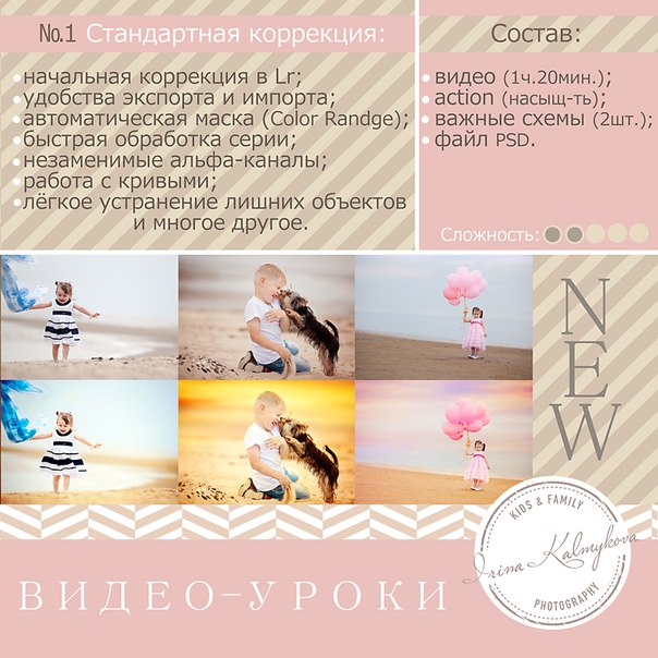 Все уроки Ирины Калмыковой 14 штук слив курса