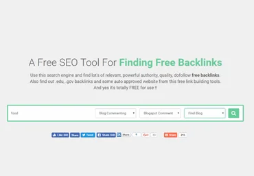 Free SEO Tool For Finding Free Backlinks слив