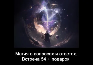 Ксения Меньшикова Магия в вопросах и ответах. Встреча 54 2024 слив