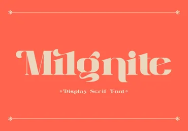 Creativefabrica Milgnite Font 2022 слив