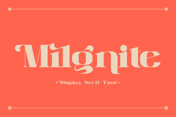 Creativefabrica Milgnite Font 2022 слив курса