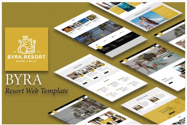 Themeforest Byra - Hotel & Resort Elementor Template Kit слив курса