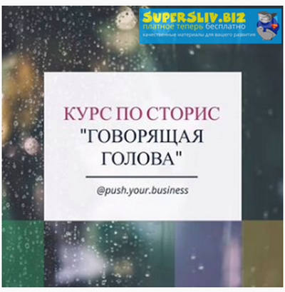 Олеся Рожкова Курс по сториз «Говорящая голова» 2019 слив курса