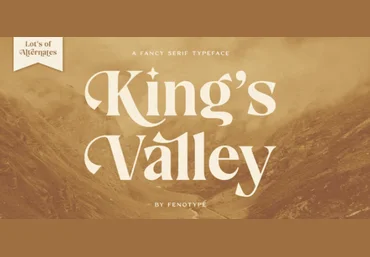Myfonts Kings Valley 2021 слив
