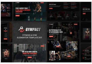 Themeforest Gympact - Fitness & Gym Elementor Template Kit слив