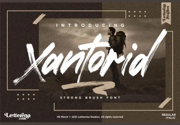 Creativefabrica Xantorid Font слив