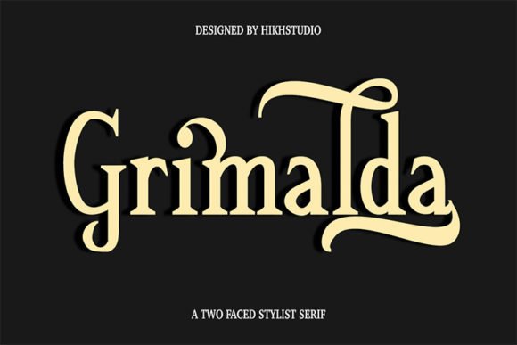 Creativefabrica Grimalda Font 2021 слив курса